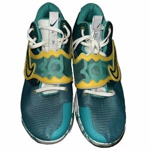 “NWOT” Nike KD Trey 5 X Basketball Shoes Clear Jade Teal Sail DD9538-300 Size 18
